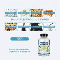 Kapsul Pendukung Prostat HDK OEM ODM untuk Pria dengan Vitamin E, Seng, Selenium, Ekstrak Raspberry Merah, dan Teh Hijau