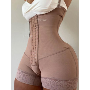 Đai Lưng Cong Áo Nịt Thon Eo Thon Gọn Đồ Định Hình Kiểm Soát Bụng Nâng Mông Áo Liền Quần Có Móc Mắt Hở Đáy Quần - Product Image 6