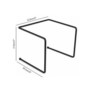 Soporte para <span class=keywords><strong>Pizza</strong></span> <span class=keywords><strong>de</strong></span> Alambre <span class=keywords><strong>de</strong></span> Hierro con Recubrimiento <span class=keywords><strong>de</strong></span> Polvo Termoplástico Personalizado - Product Image 3