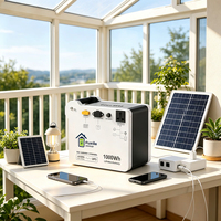 Station d'alimentation portable 1000Wh LiFePO4, générateur solaire 500W à onde sinusoïdale pure, UPS pour camping, camping-car, maison, secours d'urgence