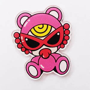 Nuevo japonés coreano Popular dulce fresco gafas de sol dibujos animados Tv personaje accesorios Diy acrílico encantos caja del teléfono basura Decoración - Product Image 4