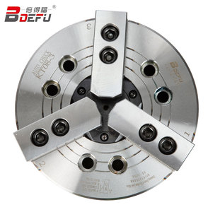 BDF alta precisão hidráulica oco três mandril poder maxila para tornos <span class=keywords><strong>CNC</strong></span> com construção durável - Product Image 3