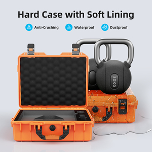Orange Color Starlink Storage case Outdoor Waterproof Starlink <b>Mini</b> Portable case Starlink <b>Mini</b> Hard Protective Travel case - Product Image 4