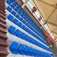 Sièges de stade en plastique HDPE très demandés, sièges de tribune de stade