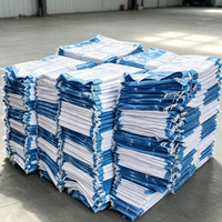 Sac tissé en PP laminé imprimé sur mesure, tailles personnalisées, 25kg 50kg 100kg, emballage en polypropylène vierge pour maïs, riz, sucre