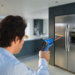 CEM DT-8666 열 누출 감지기, 가청 경보 기능 비접촉식 적외선 온도계 온도 측정기 (판독값의 1%) - Product Image 2