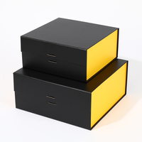 Boîte cadeau magnétique de luxe OEM/ODM, boîtes rigides en carton gaufré, laminage mat, matériaux recyclés pour cadeaux personnalisés