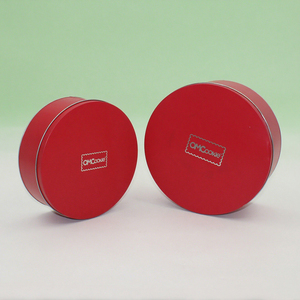 Factory Wholesale Custom Printed <strong>Tin</strong> Box Food Grade <strong>Round</strong> Metal <strong>Cake</strong> <strong>Tins</strong> with Lids for Candy and Sugar Storage - Product Image 5