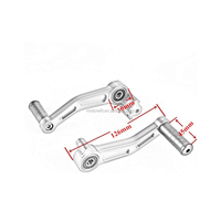 RTS Adapté pour K DUKE 390 Duke RC125 RC200 RC390 2013-2016 Décoration de moto Pédale de frein et de changement de vitesse en aluminium CNC pour K*T*M