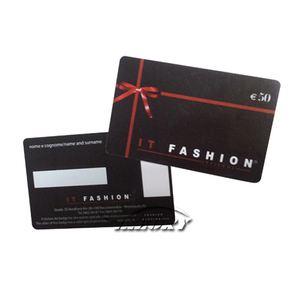 Carta Regalo PVC Personalizzata di Alta Qualità per Professori, Stampa Offset Fronte-Retro, Prodotto in Plastica - Product Image 4
