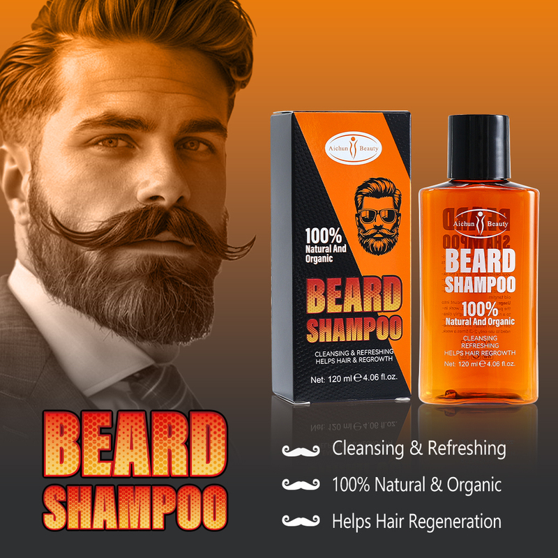 Custom Logo Beard Wash Men s