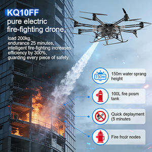 Тяжелый электрический пожарный БПЛА с интеллектуальной системой подавления, дрон с длительным временем полета для спасения при пожарах в высотных зданиях и лесах - Product Image 2