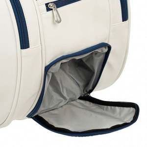 Échantillon gratuit 2024 Sac de raquette de sport personnalisé imperméable et anti-poussière Sac de tennis de plage en cuir Sac de badminton Sac à dos de tennis Pickleball - Product Image 4