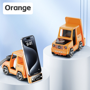 Shinedee-2025 Mini đầy màu sắc thiết kế xe hơi cho Loa ngoài trời toàn cầu đồng hồ báo thức không dây năng lượng mặt trời sạc điện thoại di động - Product Image 6