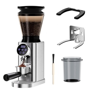 <span class=keywords><strong>Moulin</strong></span> à <span class=keywords><strong>café</strong></span> électrique professionnel en acier inoxydable à meules plates, silencieux, le plus vendu pour l'espresso - Product Image 6