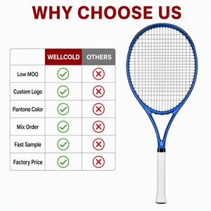 Raquette <span class=keywords><strong>de</strong></span> tennis en aluminium <span class=keywords><strong>pas</strong></span> chère, 23 pouces, 190 g, légère, pour débutants, avec housse <span class=keywords><strong>de</strong></span> protection - Product Image 1