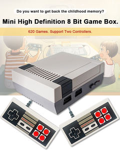 เครื่องเล่นคอนโซลเกม8บิตมินิทีวีกล่องเกมย้อนยุคที่มี620ตัว - Product Image 2