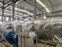 Industriële meerlaagse transportbanddroger voor gedroogd fruit, groenten, kruiden en dierenvoerfabrieken, continu dehydratierijlijnapparatuur