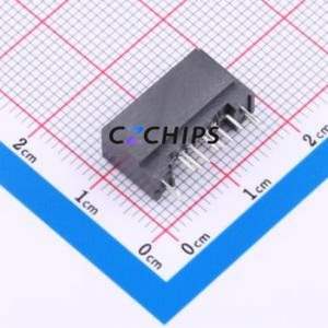 SATA-601-M07S1BY-A Hard Drive Connector (SAS/SATA/M.2) Through hole Component (THT) Connector SATA Female 7P Through Hole - Product Image 2