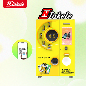 Inkele tùy chỉnh in ấn 3D thăng hoa điện thoại trường hợp bìa in ấn tự động tự dịch vụ điện thoại trường hợp in ấn Máy bán hàng tự động - Product Image 3