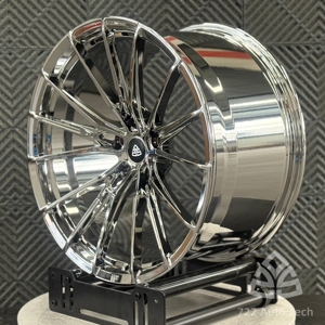 Rines de Aluminio Cromado 722Auto, Diseño Cóncavo Profundo, Forjados en 1 Pieza, 5x120 5x112 5x114.3, 17 18 19 20 21 22 Pulgadas para <span class=keywords><strong>BMW</strong></span> M3 M4 AUDI - Product Image 6