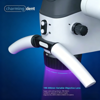 Lampe à fluorescence ALLTION AM-5000 avec caméra pour enregistrement photo et vidéo pour endodontie dentaire, microscope chirurgical dentaire