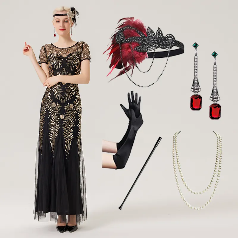 Benutzer definierte Kleid Glitter Pailletten Elegante Party kleid Kleidung Hersteller Abend Prom Kleider für Frauen