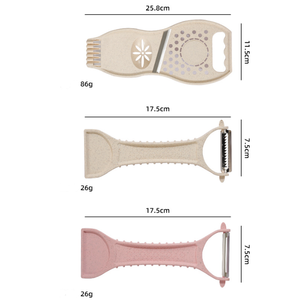 Pelador giratorio multifuncional para frutas y verduras, pelador de patatas y zanahorias en juliana, utensilios de cocina, utensilios de cocina - Product Image 2