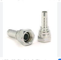 Raccords de Tuyaux Hydrauliques Haute Pression Droits Multi-étanchéités en Acier au Carbone Zingué BSP Femelle G1/8"-G2" Série 22111