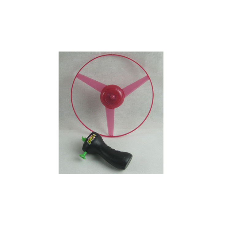 Flashing pulling Flying disc toy