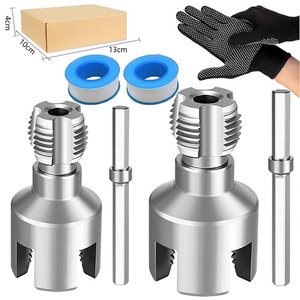 Ouvre-filet électrique pour tuyaux d'eau en fer, 4 et 6 points, avec filetages intérieur et extérieur intégrés - Product Image 6
