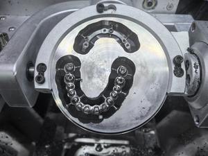 Zahndent 8-15min <span class=keywords><strong>Zirconia</strong></span> fresatura tempo Cad Cam dentale 5 assi bagnato e macchina a secco per laboratorio odontoiatrico - Product Image 5