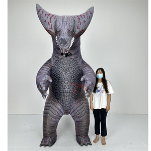 Costume Gonfiabile Gigante Unisex a Forma di Dinosauro Spinosauro, per Adulti, <span class=keywords><strong>Noleggio</strong></span> per Feste di Pasqua/<span class=keywords><strong>Halloween</strong></span> - Product Image 5