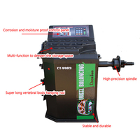 ChenTuo CT9903, aligneur de roues 3D et équilibreur de pneus, certifié CE ISO, pour garage domestique, 0,25 kW, 220 V/380 V/415 V