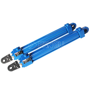 Cylindre hydraulique à tige <span class=keywords><strong>de</strong></span> traction série CDT3MP5 <span class=keywords><strong>de</strong></span> marque REXROTH, OEM/ODM, CDT3-MP5-25-12-250-F-11-B11HFDMWW, acier, course maximale 240 mm, <span class=keywords><strong>150</strong></span> - Product Image 1