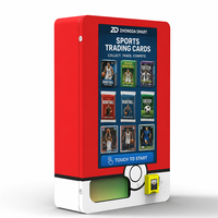 Distributeur de cartes mural certifié CE RoHS SDK Cloud-Based ADA Compliant pour cartes d'anime, capacité 600 paquets
