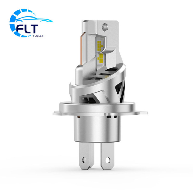 High Quality All-In-One H4 LED Auto Bulb IP68 Waterproof 70W 6500K Aluminum Alloy 7800 Lumens Universal Fitment Headlights for