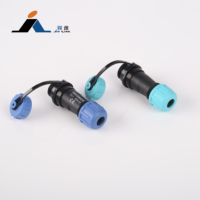 Prise d'alimentation aéronautique TS11RP03, prise mâle droite SP11RP03, connecteur électrique étanche IP67 à 3 broches
