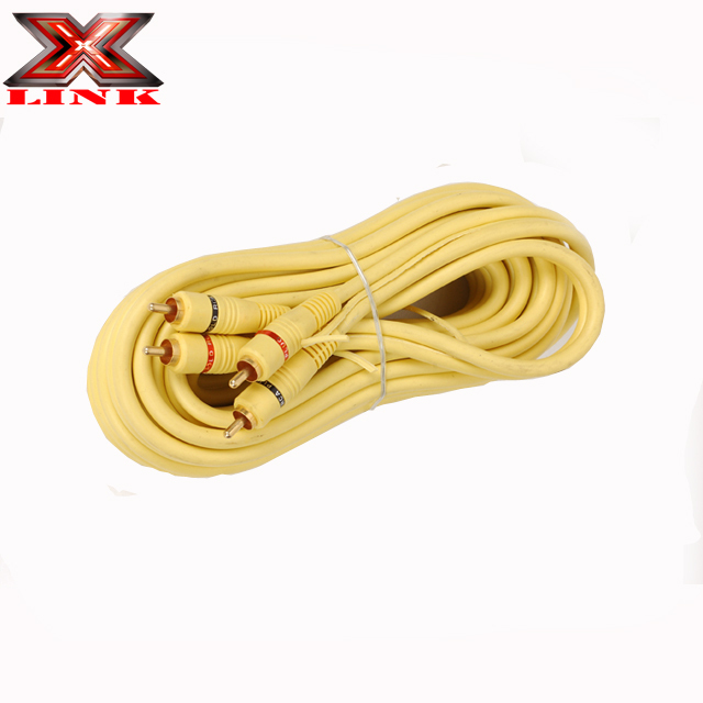 OFC 100% Copper Conductor 2 Channel Car Audio Home Audio Audio Interconnect Rca Audio Cable