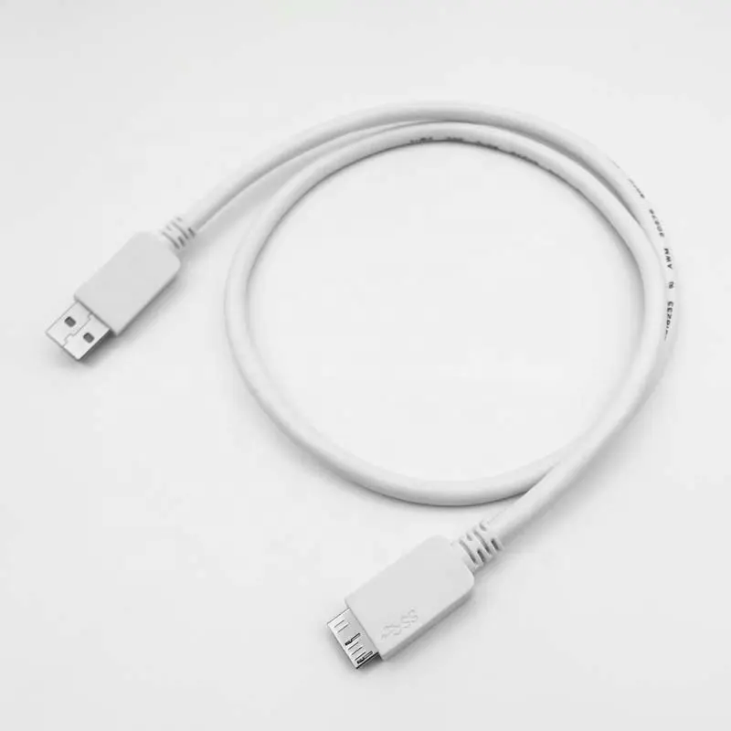 מותאם אישית PVC מעיל USB 3.0 3.3ft USB 3.0 AM למייקרו B מהיר העברת נתונים כבלים תואם עם חיצוני קשה כונני