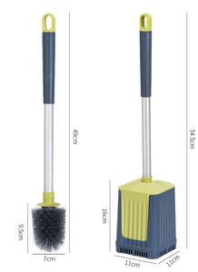 Support de brosse <span class=keywords><strong>WC</strong></span> auto-séchant multifonctionnel à ouverture et fermeture automatiques, design moderne, durable, facile à nettoyer, à suspendre - Product Image 3