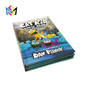 Fabrication directe du fabricant, roman graphique pour enfants personnalisé, couverture rigide, série Cat Kid Dog Man, livre de bande dessinée en couleur, histoire pour enfants - Product Image 4