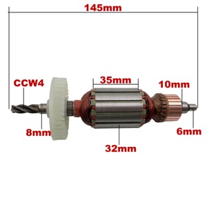 อะไหล่โรเตอร์อาร์เมเจอร์ AC220V-240V สำหรับ<span class=keywords><strong>เลื่อย</strong></span>จิ๊กซอว์ฮิตาชิ รุ่น FCJ55 - Product Image 2