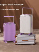 Maleta Moderna y Elegante con Carcasa Rígida de ABS+PC, Asa Ancha, Ruedas Giratorias, Candado TSA y Gran Capacidad