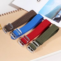 BEEFLYPOWER Bracelet de montre en nylon tissé, bracelet de remplacement, bracelet de sport, bracelet de poignet pour 16 mm, 18 mm, 20 mm, 22 mm