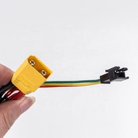 Personnalisé 40A Courant Élevé 2 + 4 2 + 6 Broches D-Tap D TAP Connecteur de Batterie de Véhicule Électrique Vélo Électrique Chargeur de Batterie Câble de Prise