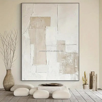 Vente en gros de peinture à l'huile abstraite pure peinte à la main sur toile géométrique acrylique fait à la main art mural peinture grand moderne