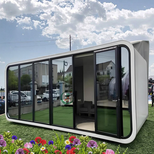 20ft 40ft ngoài trời morder prefab di động có thể gập lại Pod Apple cabin nhà nhỏ container cà phê cho cắm trại làm việc văn phòng - Product Image 1