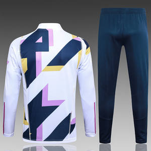 2526 Saison Fußball trainings kleidung Langarm Sport Outfit Trainings jacke Herbst/Winter Stil Herren jacke Rundhals ausschnitt Madrid - Product Image 4