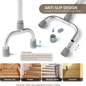 Hỗ trợ cầu thang leo núi Walker & rollator người già cầu thang Lift hỗ trợ mía - Product Image 4